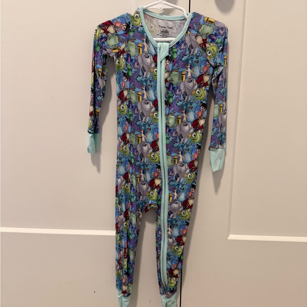 Trendy Tot Monsters Inc Print